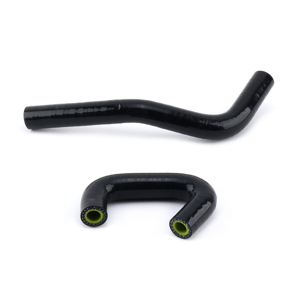 Hybrid Racing Silicone Oil Cooler Hoses (K-Swap & 02-06 Acura RSX) Black HYB-OCH-01-05