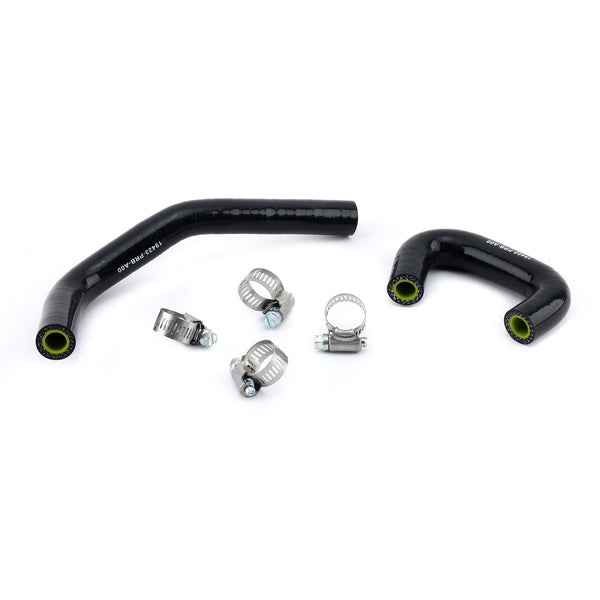 Hybrid Racing Silicone Oil Cooler Hoses (K-Swap & 02-06 Acura RSX) Black HYB-OCH-01-05