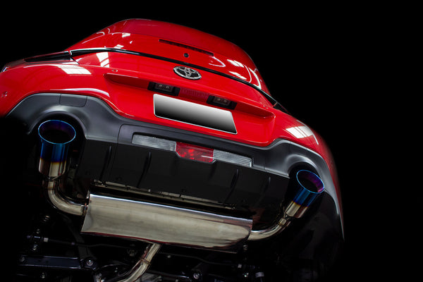 ISR Performance OMS Spec Titanium Burnt Tip Exhaust System - Toyota GR86 / Scion FR-S / Subaru BRZ