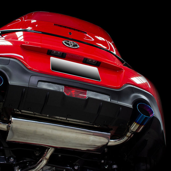 ISR Performance OMS Spec Titanium Burnt Tip Exhaust System - Toyota GR86 / Scion FR-S / Subaru BRZ
