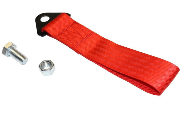 ISR Performance Universal Racing Track Tow Strap - Red