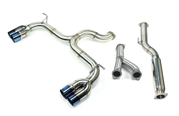 ISR Performance Quad Titanium Tip Race Exhaust System - Hyundai Genesis Coupe 3.8L