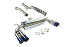 IS-ST-GEN20 - ISR Street Exhaust System w/ Titanium Tips - Hyundai Genesis Coupe 2.0T (2009-2013)