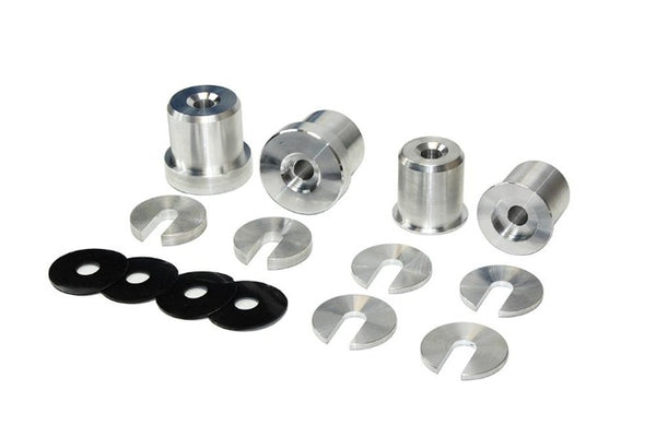 ISR Performance Billet Aluminum Subframe Bushing Inserts - Nissan Z33 350z / Infiniti V35 G35