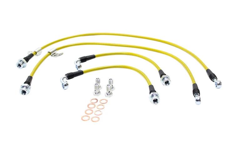 IS-NIS-1335 - ISR Stainless Steel Braided Brembo Front & Rear Brake Lines - Nissan Z33 350z (2003-2009)