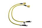 ISR Performance Stainless Steel Braided Standard Front & Rear Brake Lines - Nissan Z34 370z (2009+)