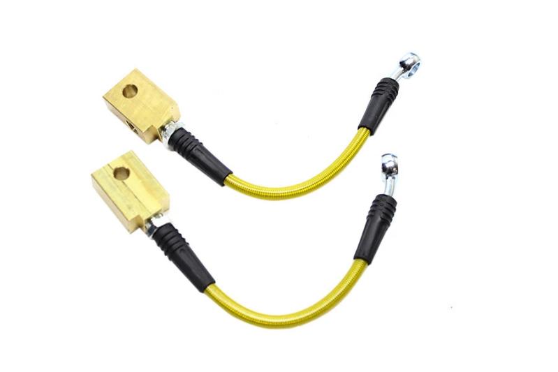 ISR Performance Stainless Steel Braided Standard Front & Rear Brake Lines - Nissan Z34 370z (2009+)
