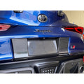 APR Performance Carbon Fiber License Plate Backing Plate - Toyota GR Supra A90 A91 (2020+)