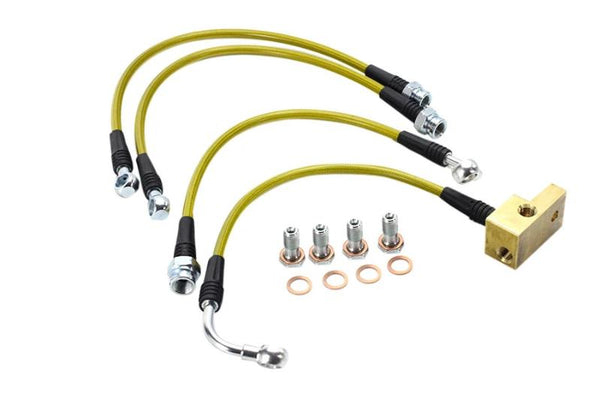 ISR Performance Front & Rear Brake Line Kit - Mazda Miata w/ Sport Suspension (2001-2005)