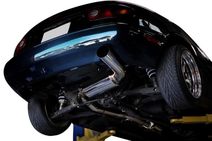 IS-CSEXH-NA - ISR 2.5" Stainless Steel Circuit Spec Exhaust System - Mazda Miata NA 1.8L (1994-1997)