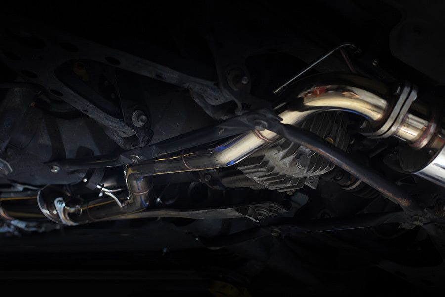 IS-CSEXH-NA - ISR 2.5" Stainless Steel Circuit Spec Exhaust System - Mazda Miata NA 1.8L (1994-1997)