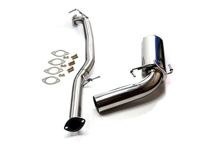 IS-CSEXH-NA16 - ISR 2.5" Stainless Steel Circuit Spec Exhaust System - Mazda Miata NA 1.6 (1989-1993)