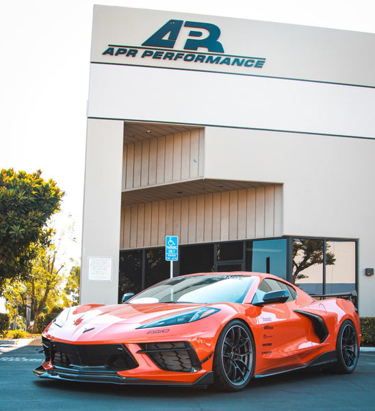 APR Performance Carbon Fiber Front Air Dam Spoiler - Chevrolet Corvette C8 (2020+)