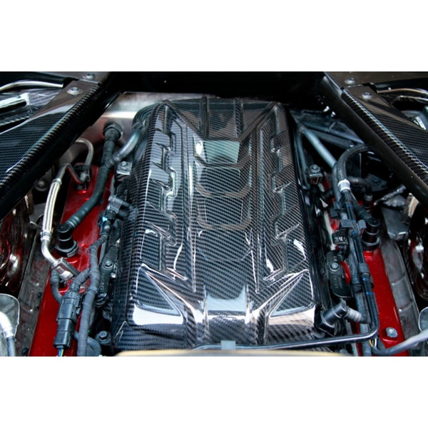 APR Performance Carbon Fiber Engine Plenum Cover - Chevrolet Corvette C8 (2020+)