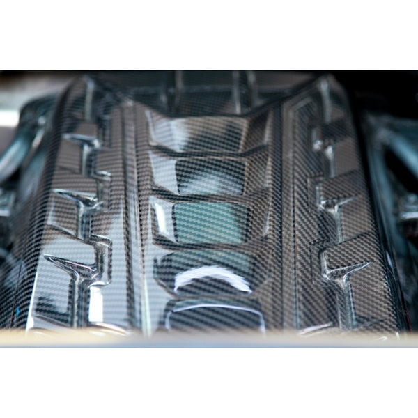 APR Performance Carbon Fiber Engine Plenum Cover - Chevrolet Corvette C8 (2020+)