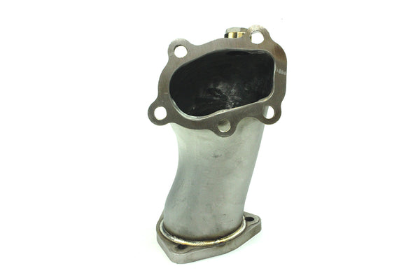ISR Performance Cast Iron Turbine Outlet O2 Extension Housing Elbow - Nissan Silvia 240sx S13 S14 SR20DET