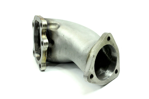 ISR Performance Cast Iron Turbine Outlet O2 Extension Housing Elbow - Nissan Silvia 240sx S13 S14 SR20DET