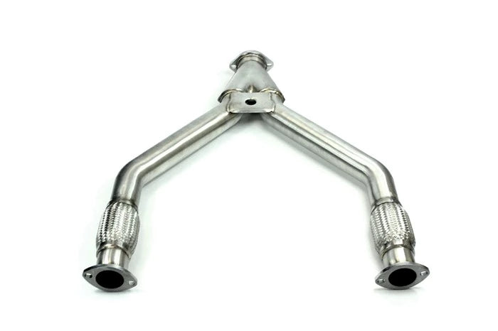 IS-Z34-Y - ISR 2.75" Stainless Steel Exhaust Y Pipe - Infiniti Q60 w/ 3.7L Engine