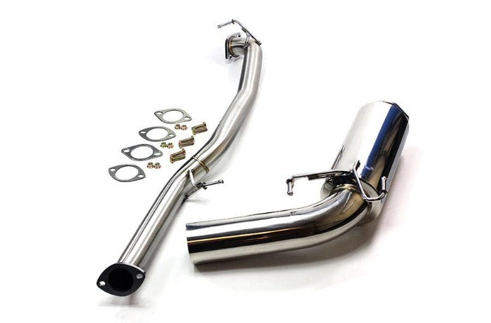IS-CSEXH-NA16 - ISR 2.5" Stainless Steel Circuit Spec Exhaust System - Mazda Miata NA 1.6 (1989-1993)