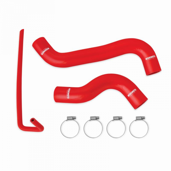 Mishimoto Silicone Radiator Coolant Hose Kit Red - Subaru WRX (2015+)