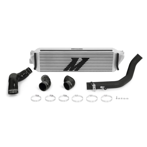 Mishimoto Performance Intercooler Kit Silver Core Black Piping - Honda Civic Type R FK8 (2017+)