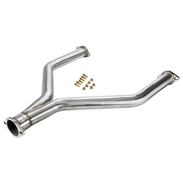 DC Sports Stainless Steel Middle Y Pipe - Infiniti G37 Coupe & Sedan RWD (2009-2013)