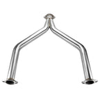 DC Sports Stainless Steel Middle Y Pipe - Infiniti Q50 (1204-2020) / Q60 (2014-2020)