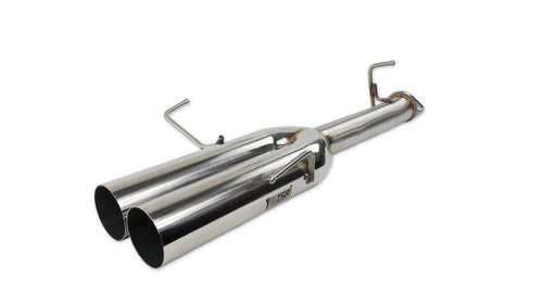 ISR Performance 4" EP (Straight Pipes) Dual Tip Exhaust System - Nissan 240sx S14 (1995-1998)