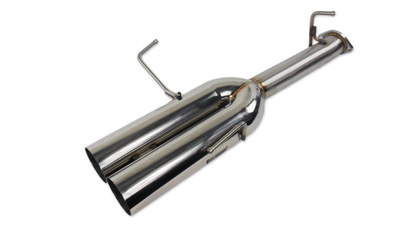 ISR Performance 4" EP (Straight Pipes) Dual Tip Exhaust System - Nissan 240sx S14 (1995-1998)