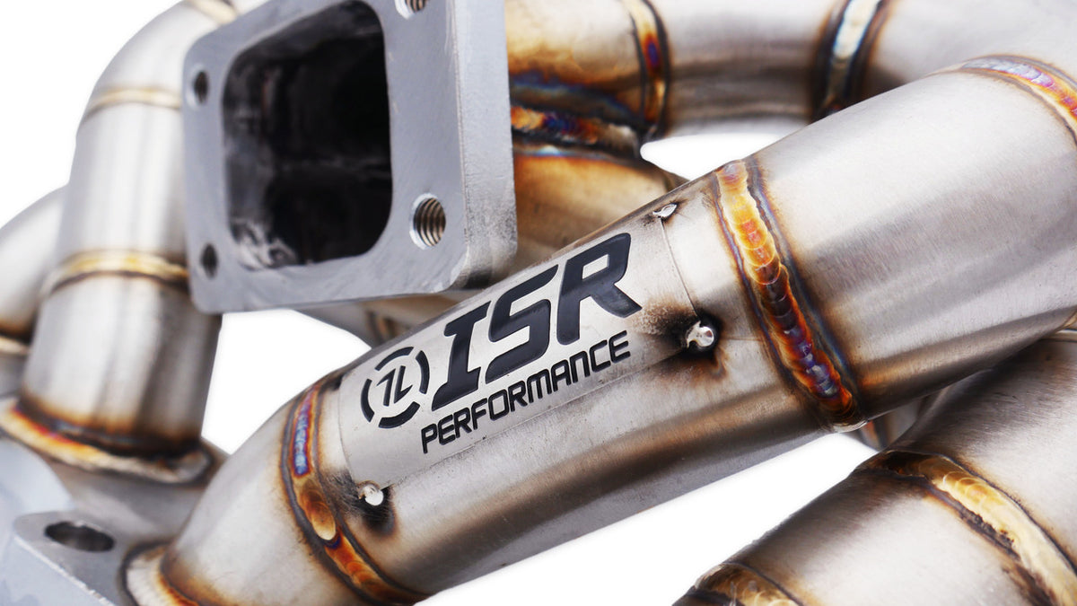 IS-SSHT-NKAT - ISR Ram Horn Top Mount Manifold MVS SCH10 - Nissan 240sx S13 S14 KA24DE