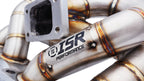 ISR Performance Ram Horn Top Mount Manifold MVS SCH10 - Nissan 240sx S13 S14 KA24DE