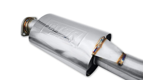 ISR Performance Stainless Steel Single Exit GT Exhaust System w/ Burnt Tip - Nissan Z33 350z (2003-2009)