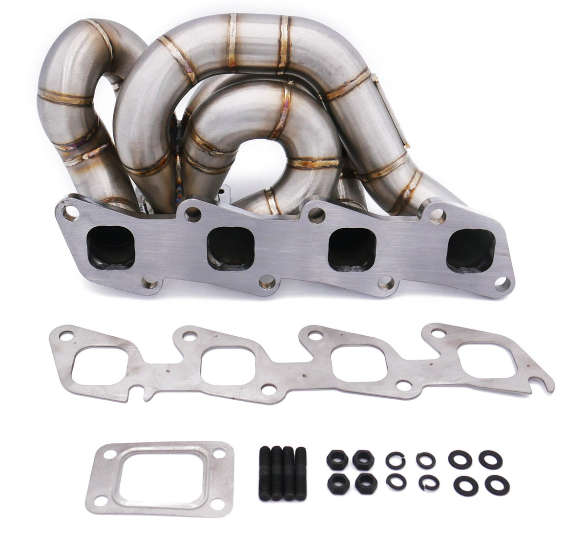 IS-SSH-NKAT2-V3 - ISR Version 3 Bottom Mount Turbo Manifold - Nissan 240SX S13 S14 KA24DE - V3 SCH10