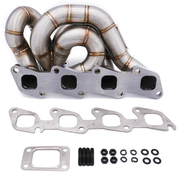 ISR Performance Version 3 Bottom Mount Turbo Manifold - Nissan 240SX S13 S14 KA24DE - V3 SCH10