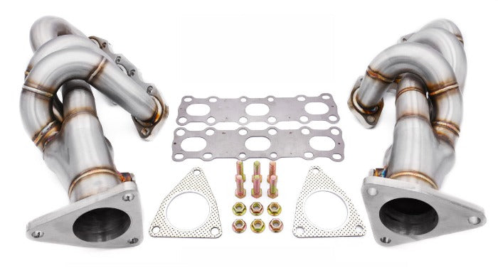 IS-SSHD-VQ37SRT - ISR Stainless Steel Shorty Headers - Nissan VQ35HR VQ37VHR Z33 350Z / Z34 370Z