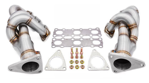 ISR Performance Stainless Steel Shorty Headers - Nissan VQ35HR VQ37VHR Z33 350Z / Z34 370Z