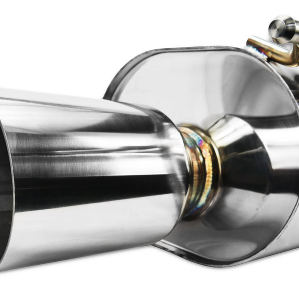 ISMBSEABG35S ISR MBSE Axle Back Exhaust Infiniti G35 Sedan (0506