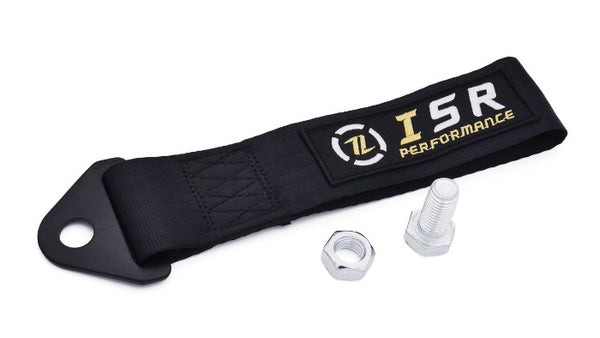 ISR Performance Universal Racing Track Tow Strap - Black