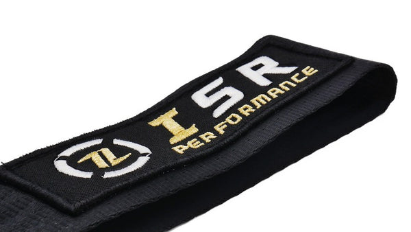 ISR Performance Universal Racing Track Tow Strap - Black