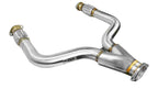 IS-Q5060-Y - ISR 2.75" Stainless Steel Exhaust Y Pipe - Infiniti Q50 Q60 w/ 3.0T
