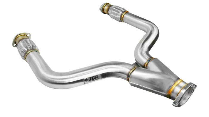 IS-Q5060-Y - ISR 2.75" Stainless Steel Exhaust Y Pipe - Infiniti Q50 Q60 w/ 3.0T