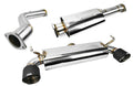 IS-OMS-350Z-CT - ISR Stainless Steel OMS Spec Carbon Tip Exhaust System - Nissan Z33 350Z (2003-2009)