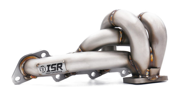 ISR Performance Version 2 Tubular Exhaust Turbo Manifold - Sand Blast Finish - Nissan 240SX S13 S14 KA24DE - V3 SCH10