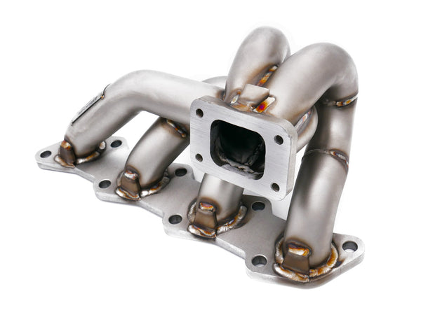 ISR Performance Version 2 Tubular Exhaust Turbo Manifold - Sand Blast Finish - Nissan 240SX S13 S14 KA24DE - V3 SCH10