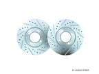 P2M Drilled & Slotted REAR Brake Rotors - Toyota AE86 GTS & SR-5 - P2-AE86GTSFBKR