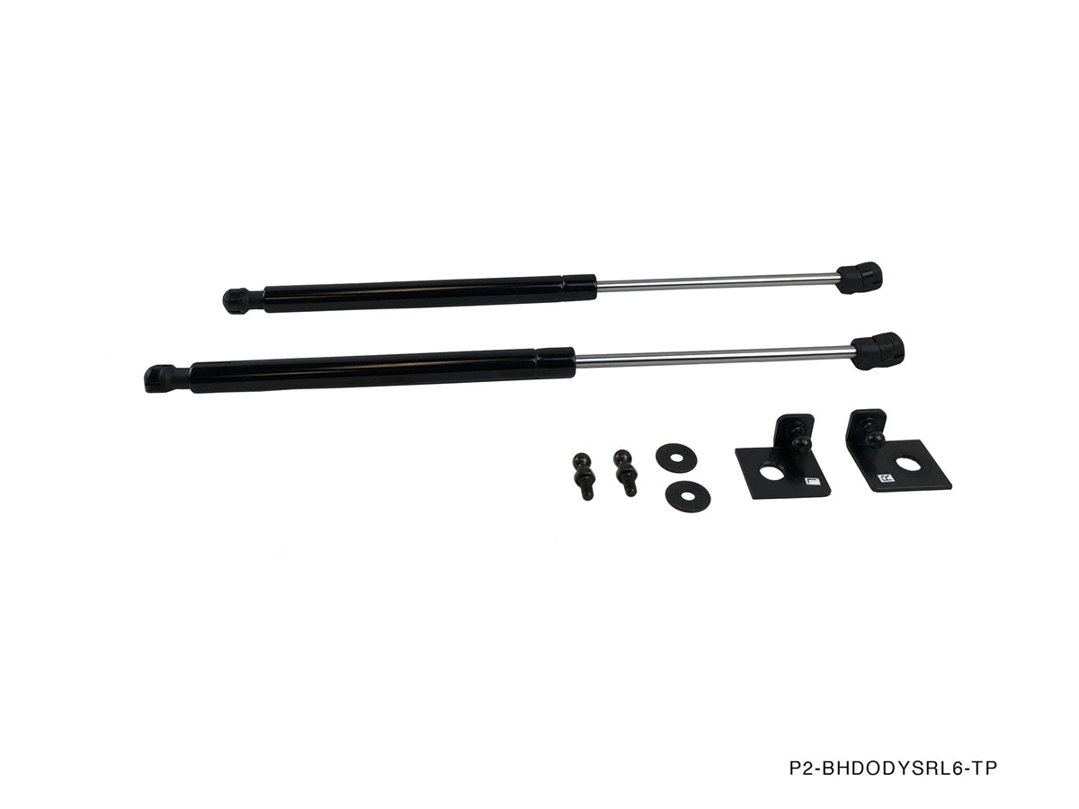 Phase 2 Motortrend (P2M) Black Series Engine Hood Bonnet Dampers Set - Honda Odyssey RL6 (2018-2021)
