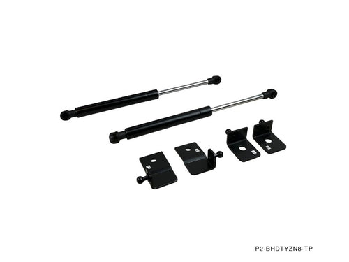 Phase 2 Motortrend (P2M) Black Series Engine Hood Bonnet Dampers Set - Toyota GR86 (2022+)