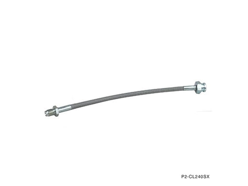 Phase 2 Motortrend (P2M) Stainless Steel Braided Clutch Line - Nissan Silvia 180sx 240sx S13 S14 (1989-1998)