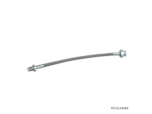 Phase 2 Motortrend (P2M) Stainless Steel Braided Clutch Line - Nissan Silvia 180sx 240sx S13 S14 (1989-1998)