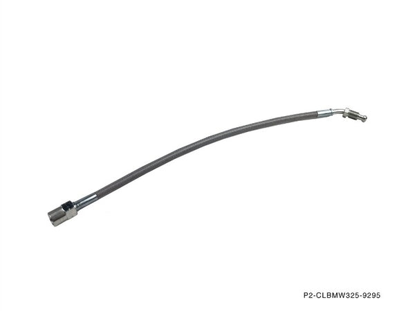 Phase 2 Motortrend (P2M) Stainless Steel Braided Clutch Line - BMW 3 Series 325i (1992-1995)